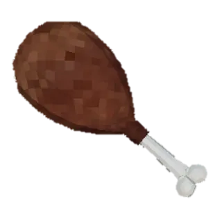 turkey leg leaning left